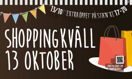 Shoppingkväll på gång