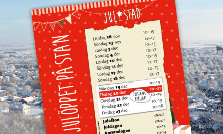 Jul i stad, julöppet 2016