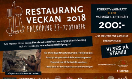 Resturangveckan 2018 höst