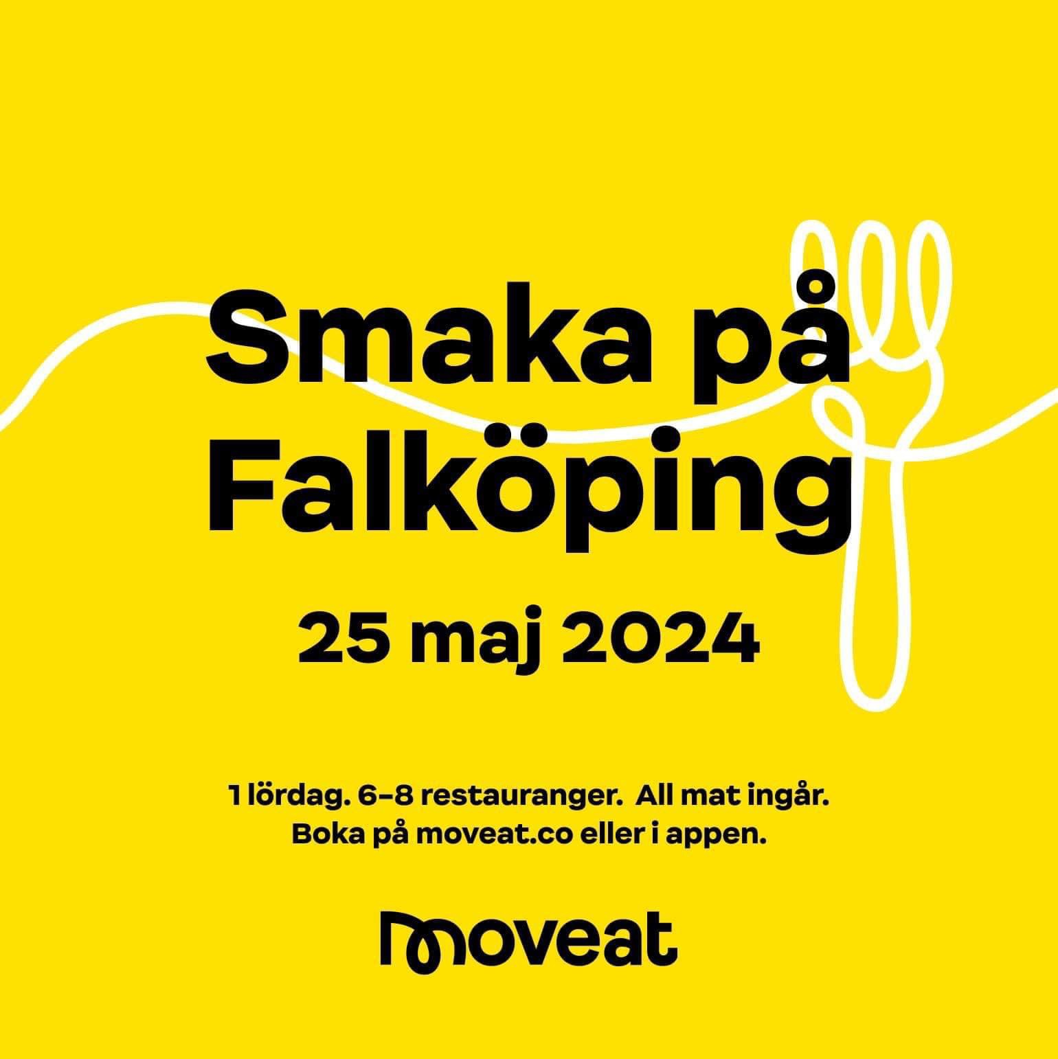 Affisch med texten Smaka på Falköping